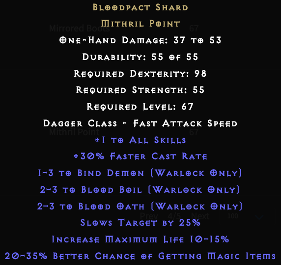 Bloodpact Shard